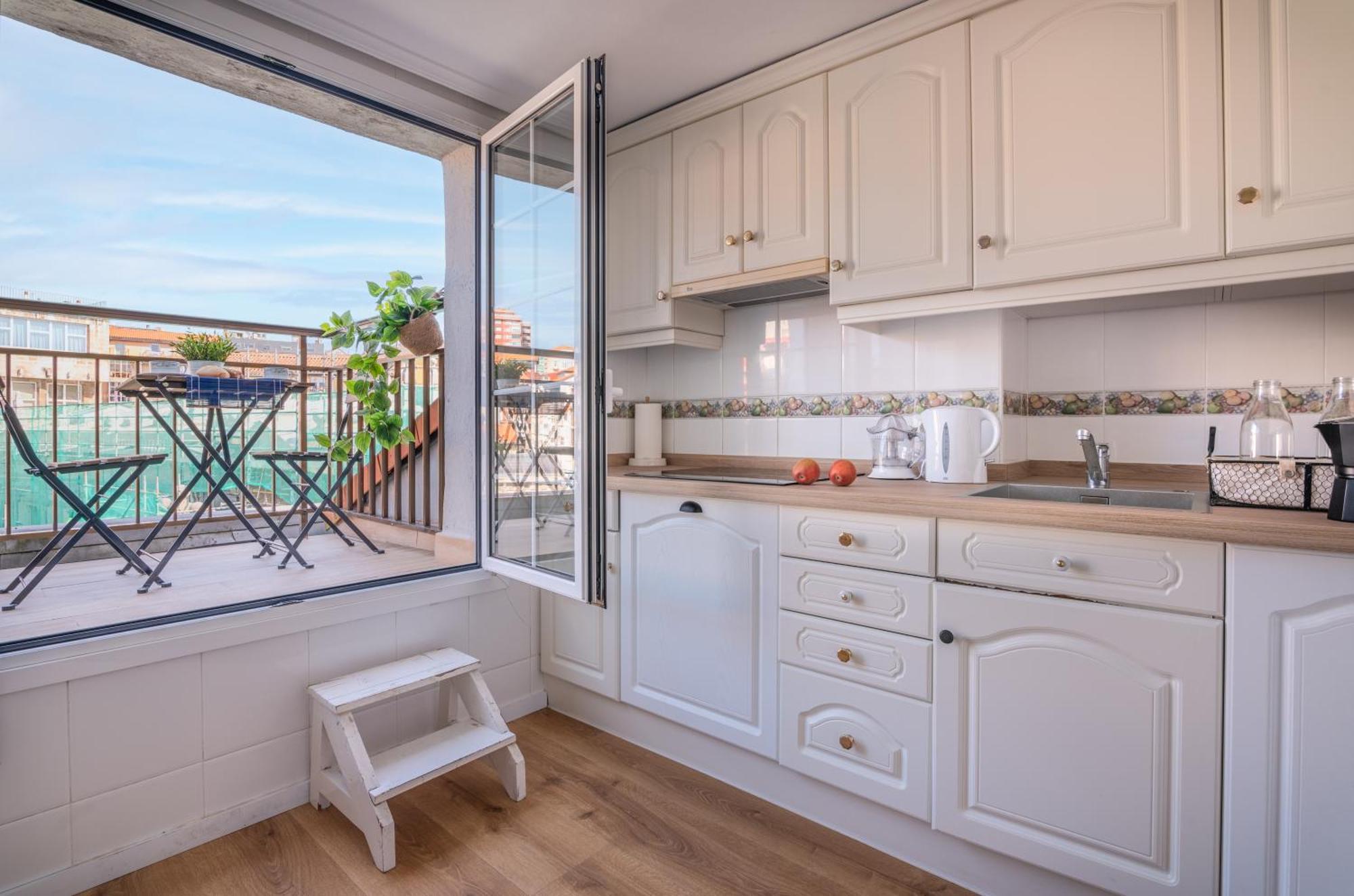 Jm8-Clasico Y Espacioso Apartamento En Pleno Centro De Santander Exterior foto